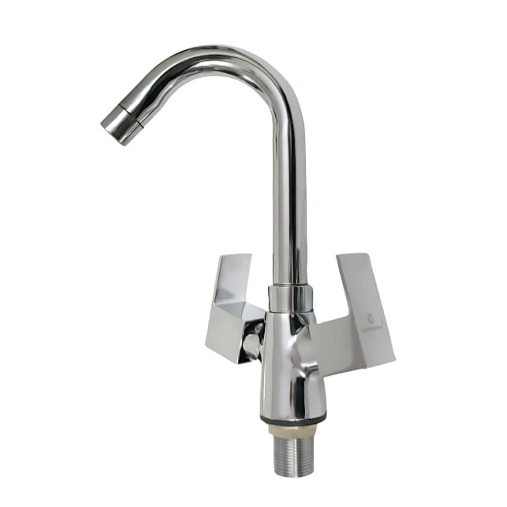 Wash Basin Mixer Tap Semi Sqr