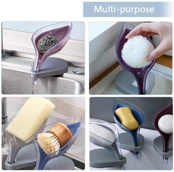 Leaf Shape Soap Holder Plastic