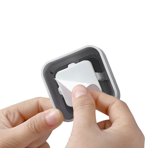 Towel Punch Holder Cloth Clip Self-adhesive