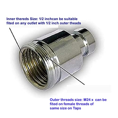 How to fit washing machine pipe to tap?