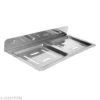 Double Soap Dish Steel Square Ordinary